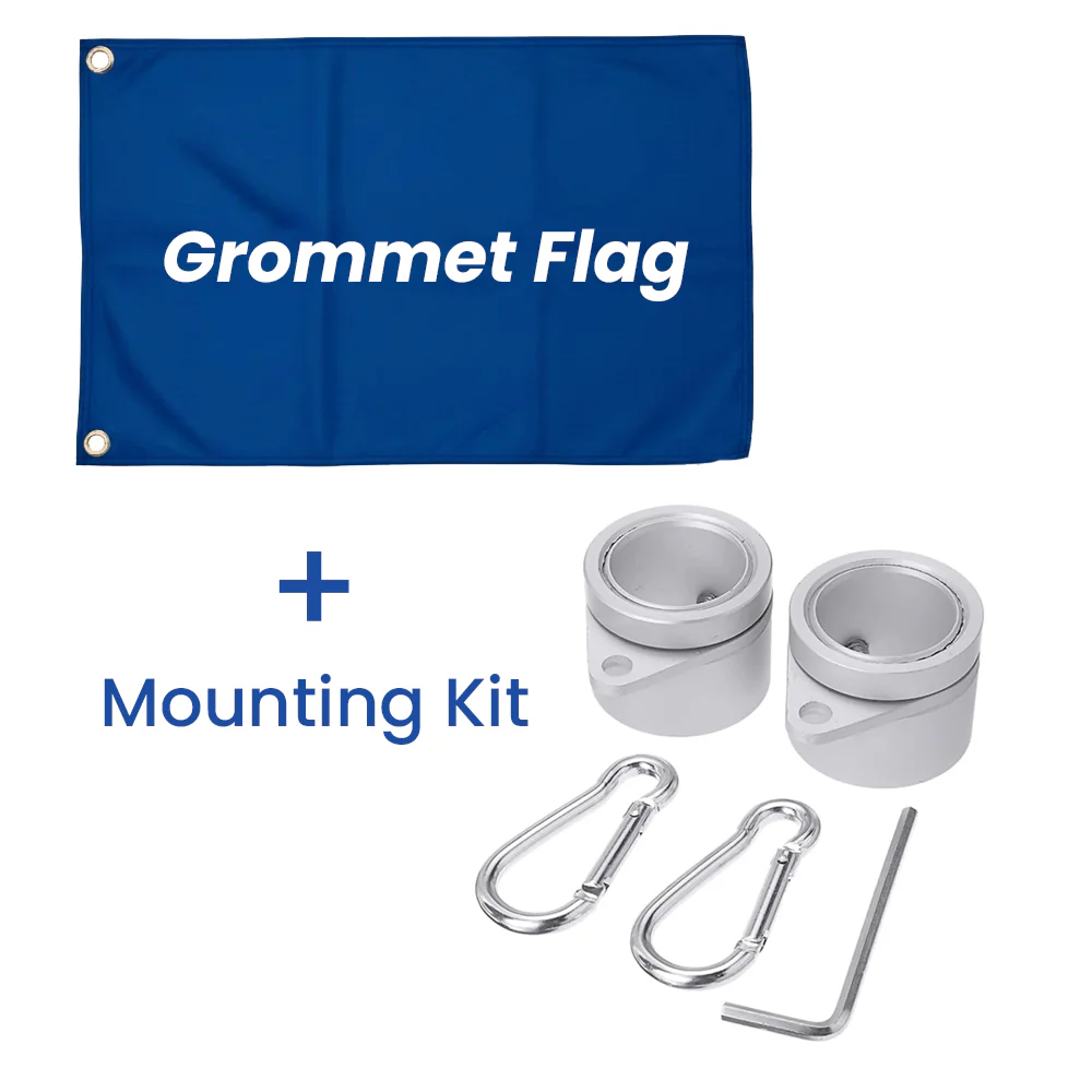 California Betsy Ross Flag, 250 Years Strong Grizzly Bear Grommet Flag